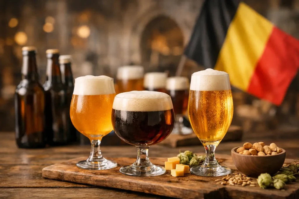 Qué distingue a la cerveza belga de las demás