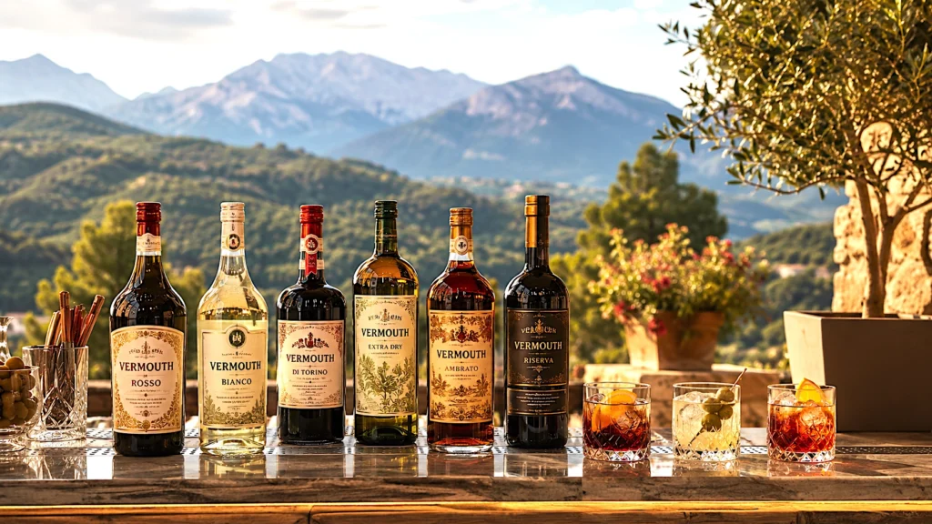 Varias marcas de vermut dominan el mundo, especialmente en Italia.